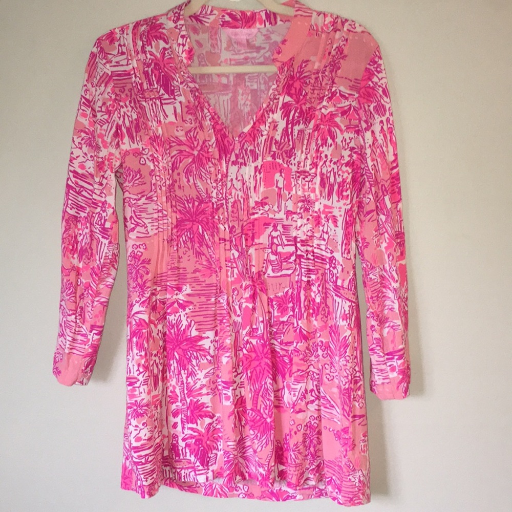 Lilly Pulitzer 🌴 knit tunic blouse